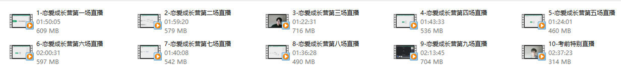 树成林《恋爱成长营2.0》