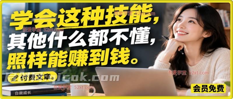 付费文章:学会这种技能,其他什么都不懂,照样能赚到钱 付费文章:学会这种技能,其他什么都不懂,照样能赚到钱