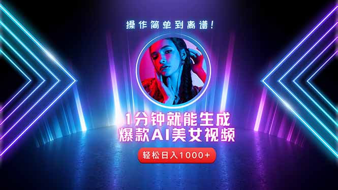 （14702期）2025年最强副业：用AI做短视频，从零开始打造爆款账号！