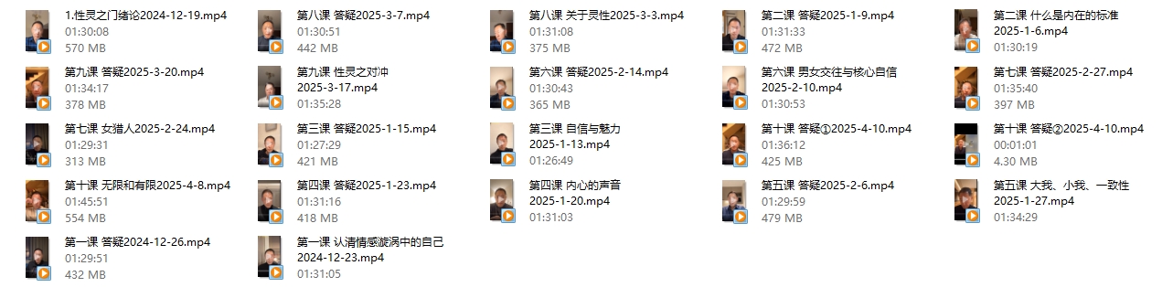 阮琦核心自信3.0《性灵之门》价值10800