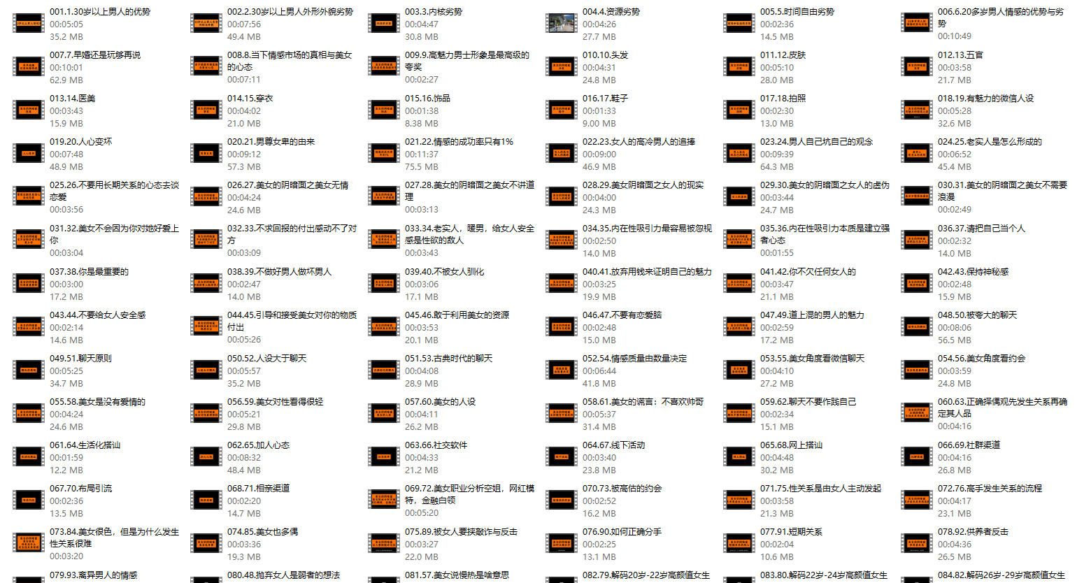 老李校长《男人情感宝典》124节