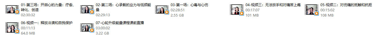 AFRT年度会员心轮升级能量课程（课程音视频资料）价值3280
