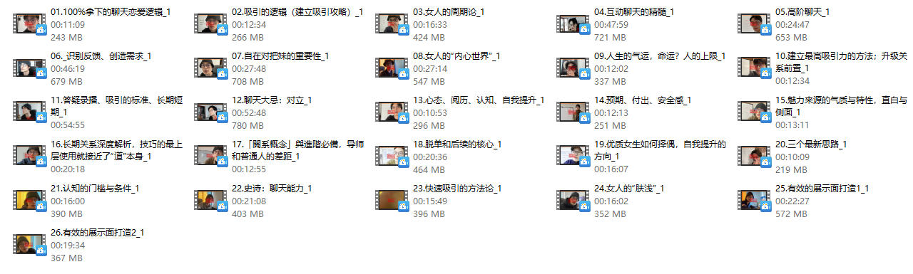 lin林老头高端课《私人傳承》