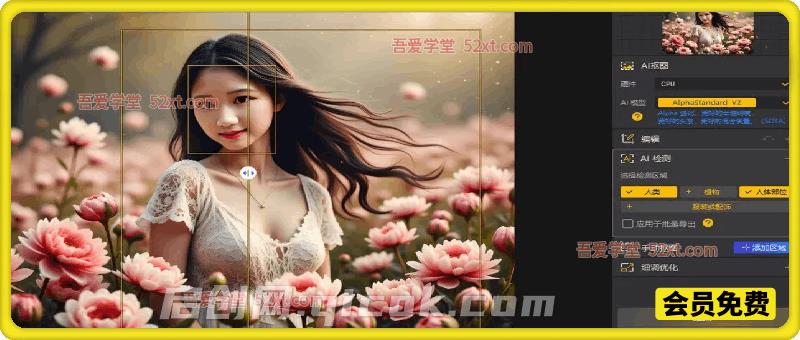 智能抠图，一键快速抠图 PS 修图影楼设计，AI抠图工具