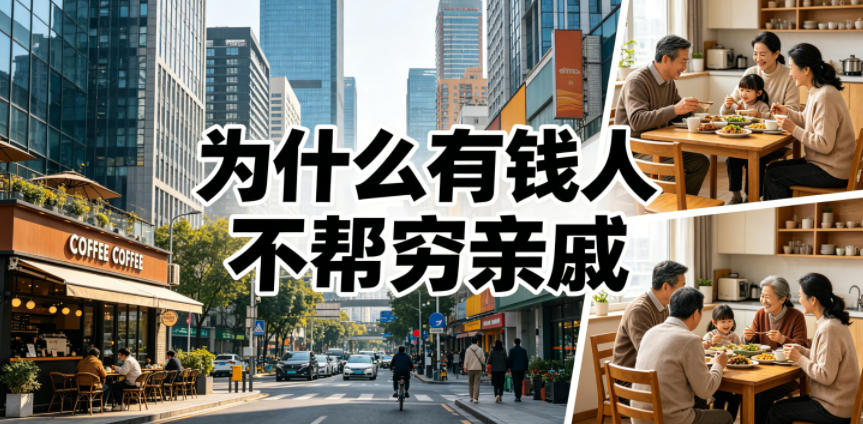 付费文章:为什么有钱人不帮穷亲戚?