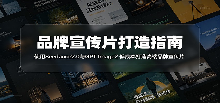 品牌宣传片打造指南：使用Seedance2.0与GPT Image2 低成本打造高端品牌宣传片