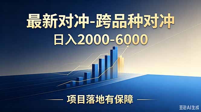 跨品种对冲震撼首发！日收益2000-6000+，项目绿色长久，安全稳健，合规靠谱，可批量放大