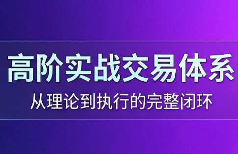 高老师·高阶实战交易体系(更新6月)