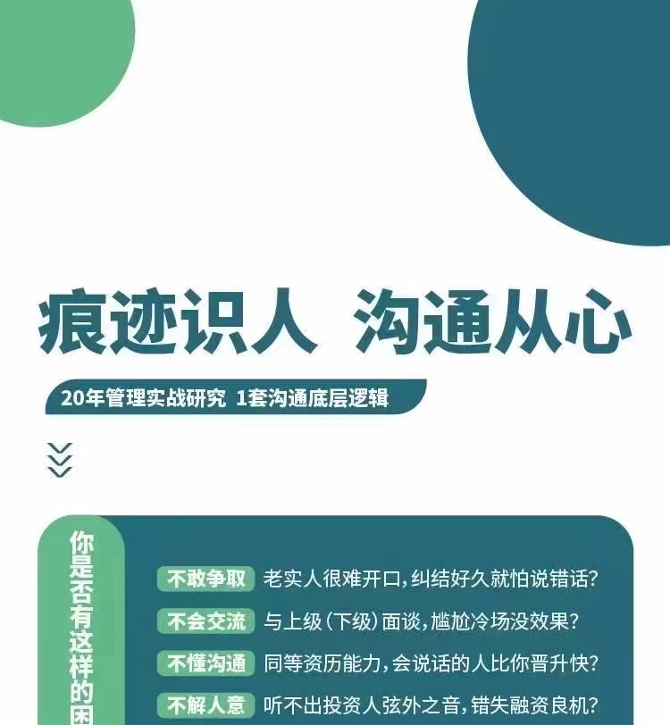 王新宇：痕迹识人之沟通篇－－向上管理，沟通从心-沟通谈判