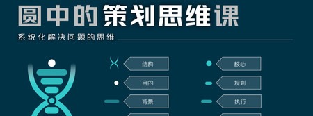 圆中的猫头鹰-圆中的策划思维课，系统化解决问题的思维-个人发展