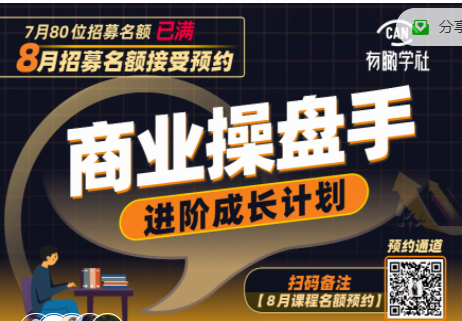 黄有璨《商业操盘手V2.0》商业操盘手进阶成长计划-团队管理