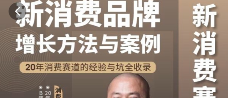 王岑：新消费品牌增长方法与案例-品牌营销