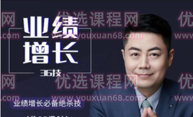 小伟老师业绩增长36技（36讲）-销售技巧