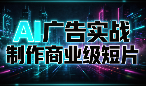 AI广告实战制作商业级短片
