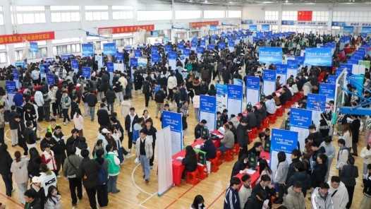“工会送岗位 乐业在江淮”安徽省高校毕业生就业服务专场招聘会举办