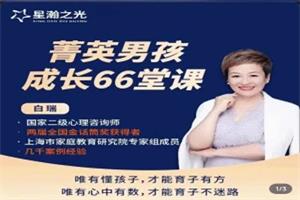 白瑞老师《菁英男孩成长在线视频课》66集