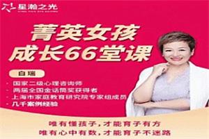 白瑞老师《菁英男孩成长在线视频课》66集