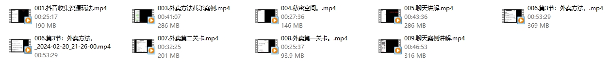 外卖方法